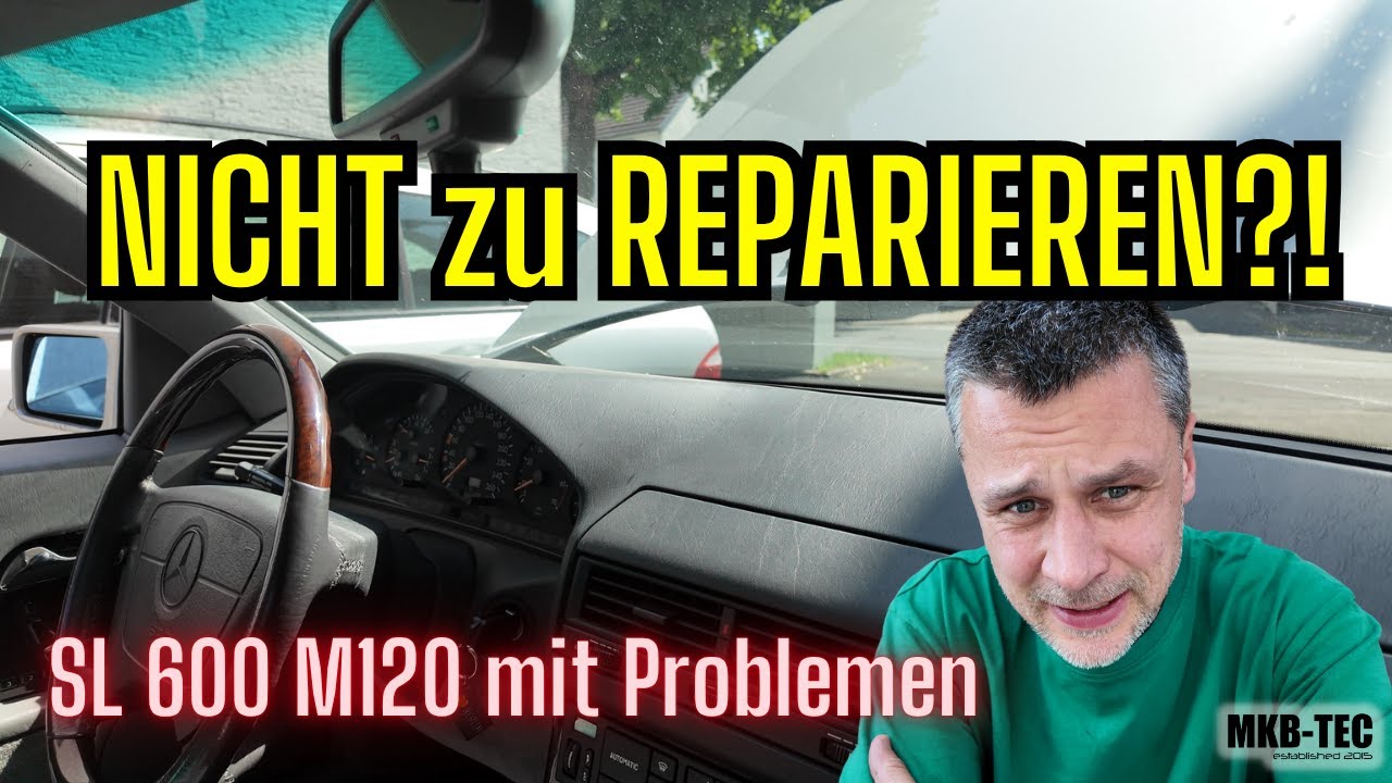 Wir verzweifeln an einem R129 SL600 || MKB-TEC #einfachmachen #immerweiter #automobile