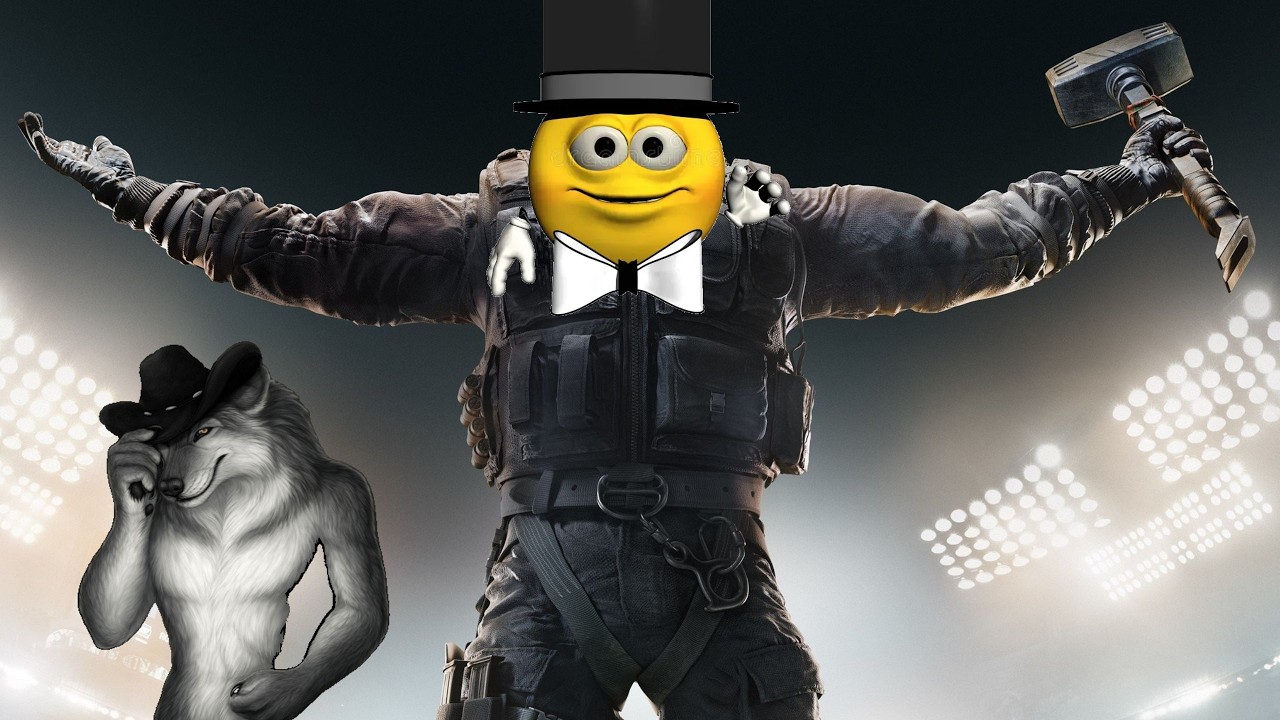 chillin & playing Rainbow 6 Siege (with my *eww* console friend...)