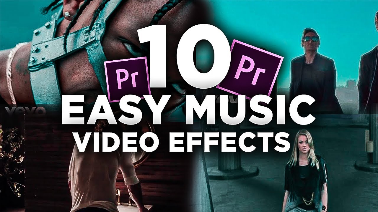 10 EASY Music Video Effects in Premiere Pro | Flicker Transitions