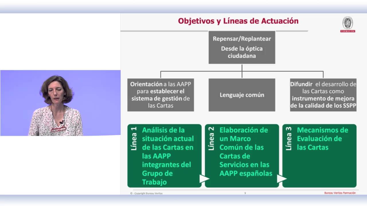 Marco común sobre las Cartas de Servicios en las Administraciones Públicas Españolas