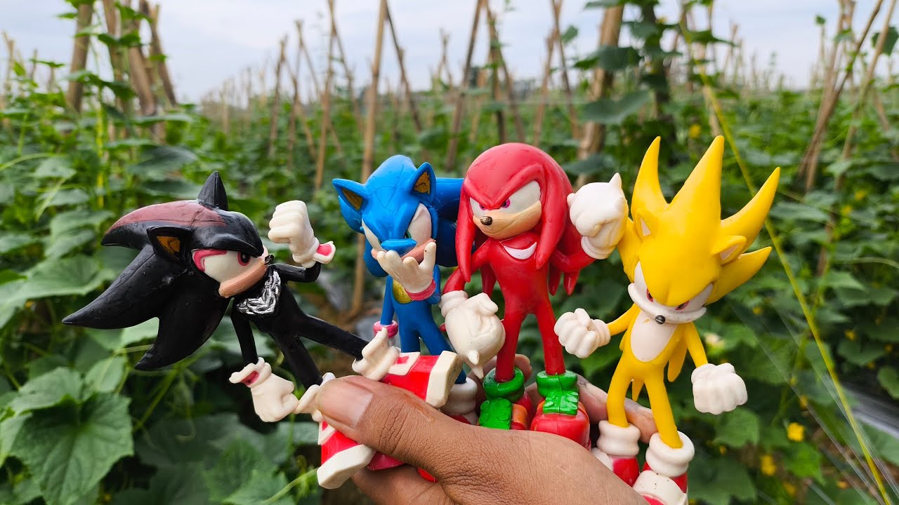 Sonic the hedgehog action figure :Sonic/knukles/Super sonic/Prime/Jaks/Were hog/Tails/Super shadow