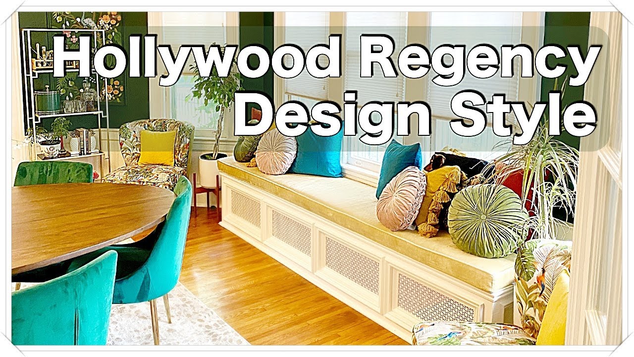 Maximalist and Hollywood Regency Style Dining Room Makeover - Design Inspiration for Your Home!