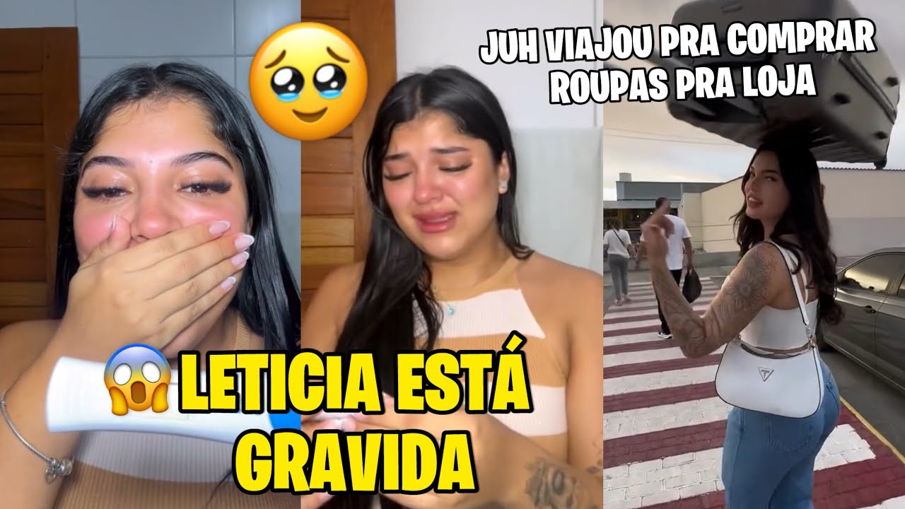 LETICIA ESTÁ GRÁVIDA+ JULIANA VIAJOU PRA COMPRAR ROUPAS PRA LOJA E MAIS