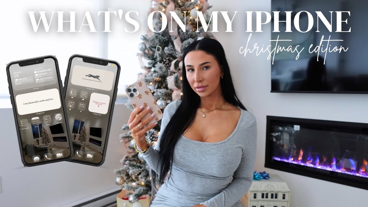 VLOGMAS 2025: минималистичный и эстетичный iPhone-тур | itsactuallyak