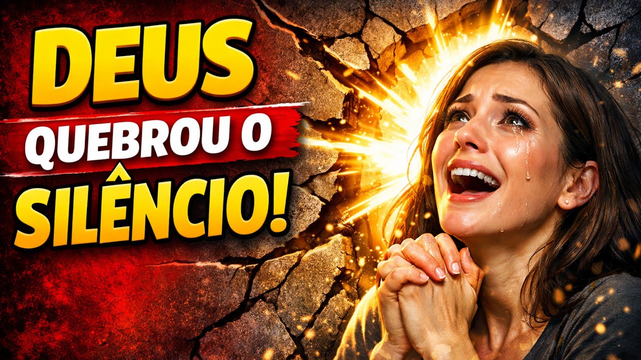 Deus está quebrando esse silêncio que te machucou