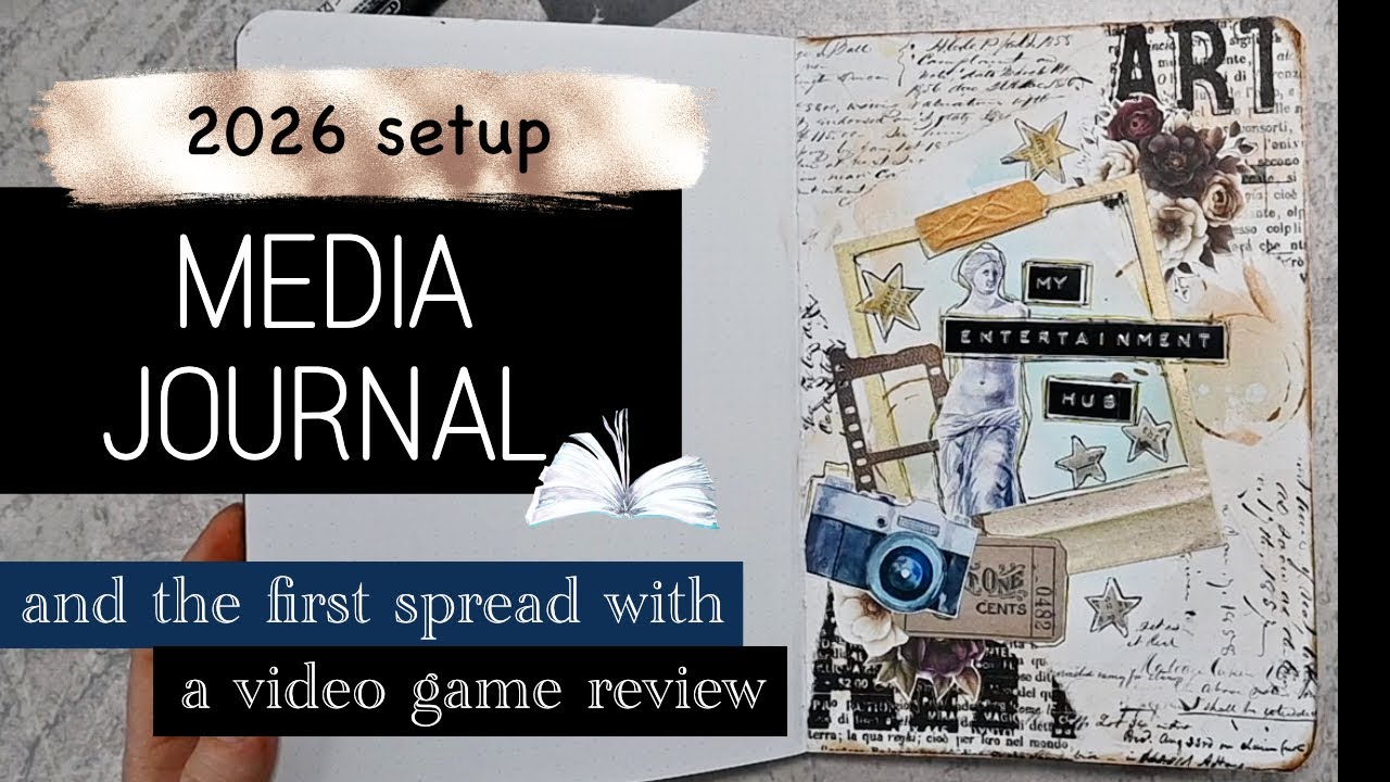 Start a new Media Journal with me / plus Silent Hill 2 Remake spread & review