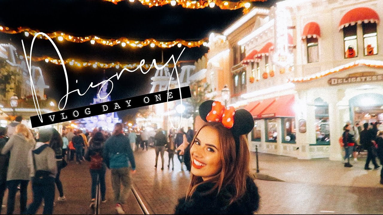 DISNEYLAND PARIS VLOG PART ONE | Hello October Vlogtober