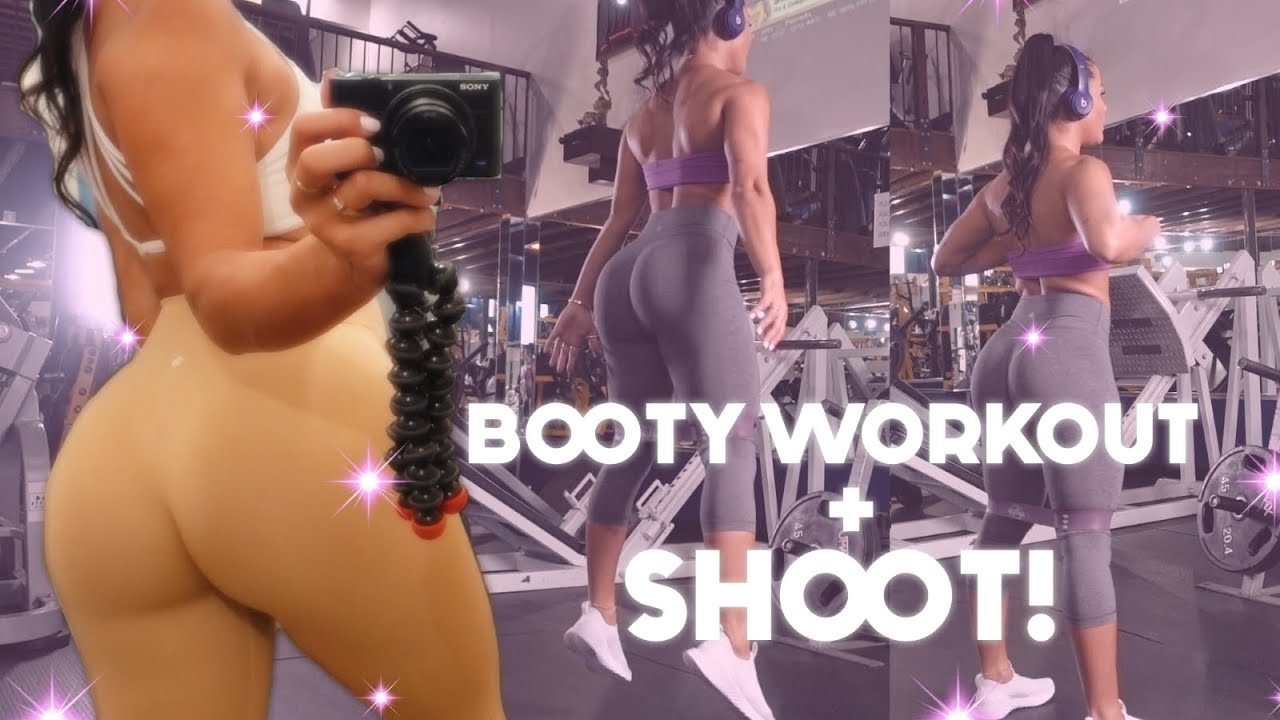 BOOTY WORKOUT + SHOOT | Katya Elise Henry