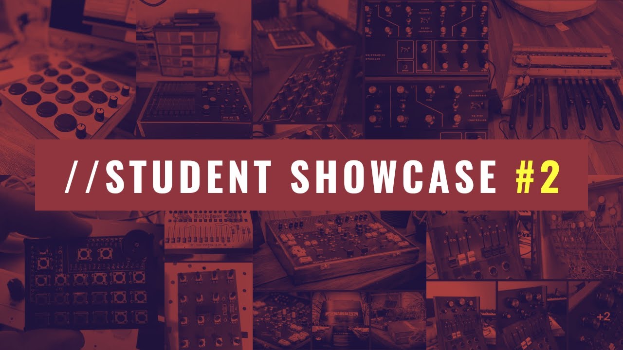LIVE: STUDENT SHOWCASE #2 | Janis Wilson's DIY MIDI Controllers