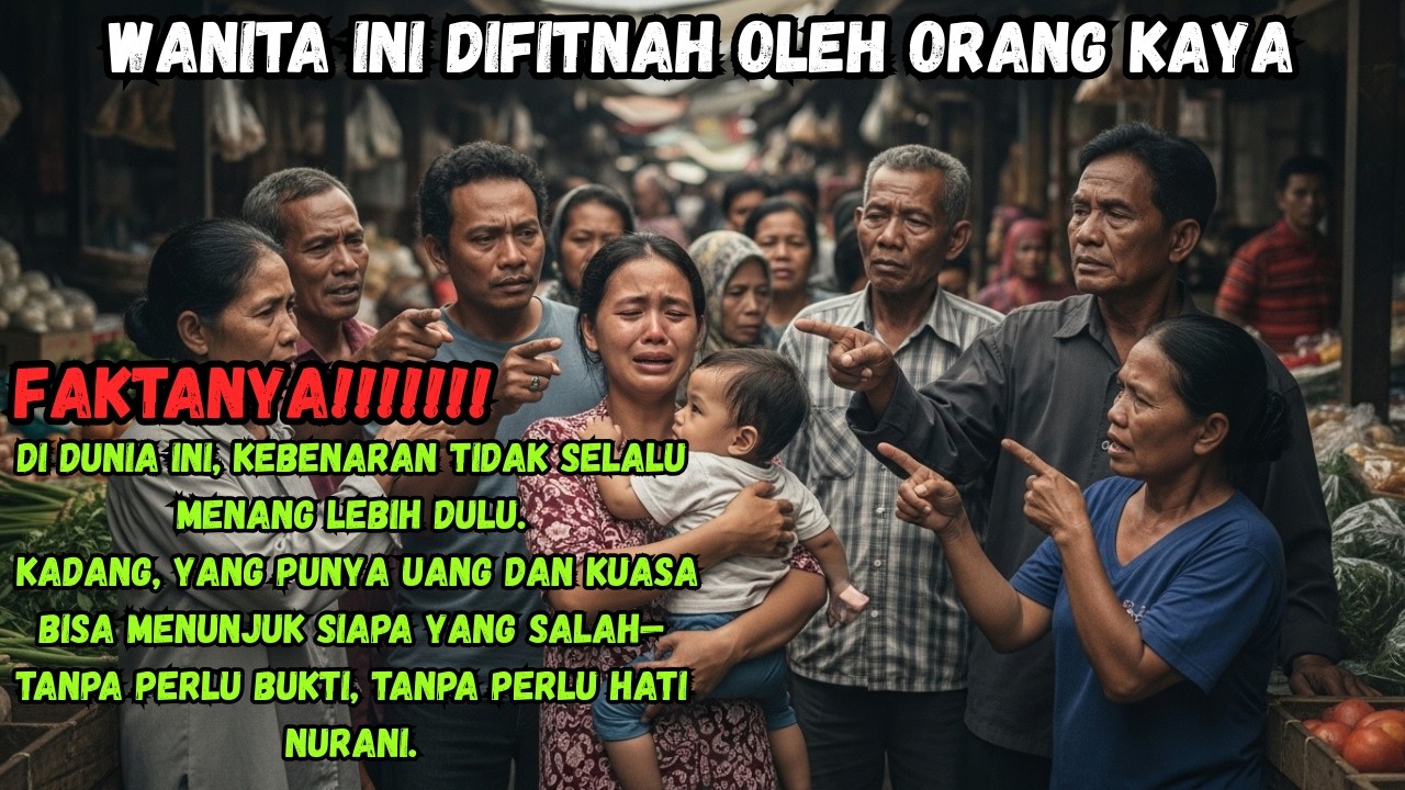 WANITA INI DIFITNAH OLEH ORANG KAYA... KETIKA KEBENARAN TIDAK SELALU MENANG LEBIH DULU......