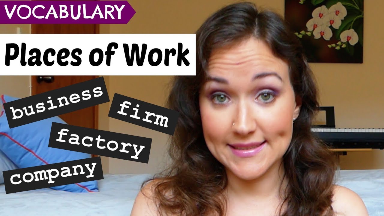 Places of Work | English Vocabulary