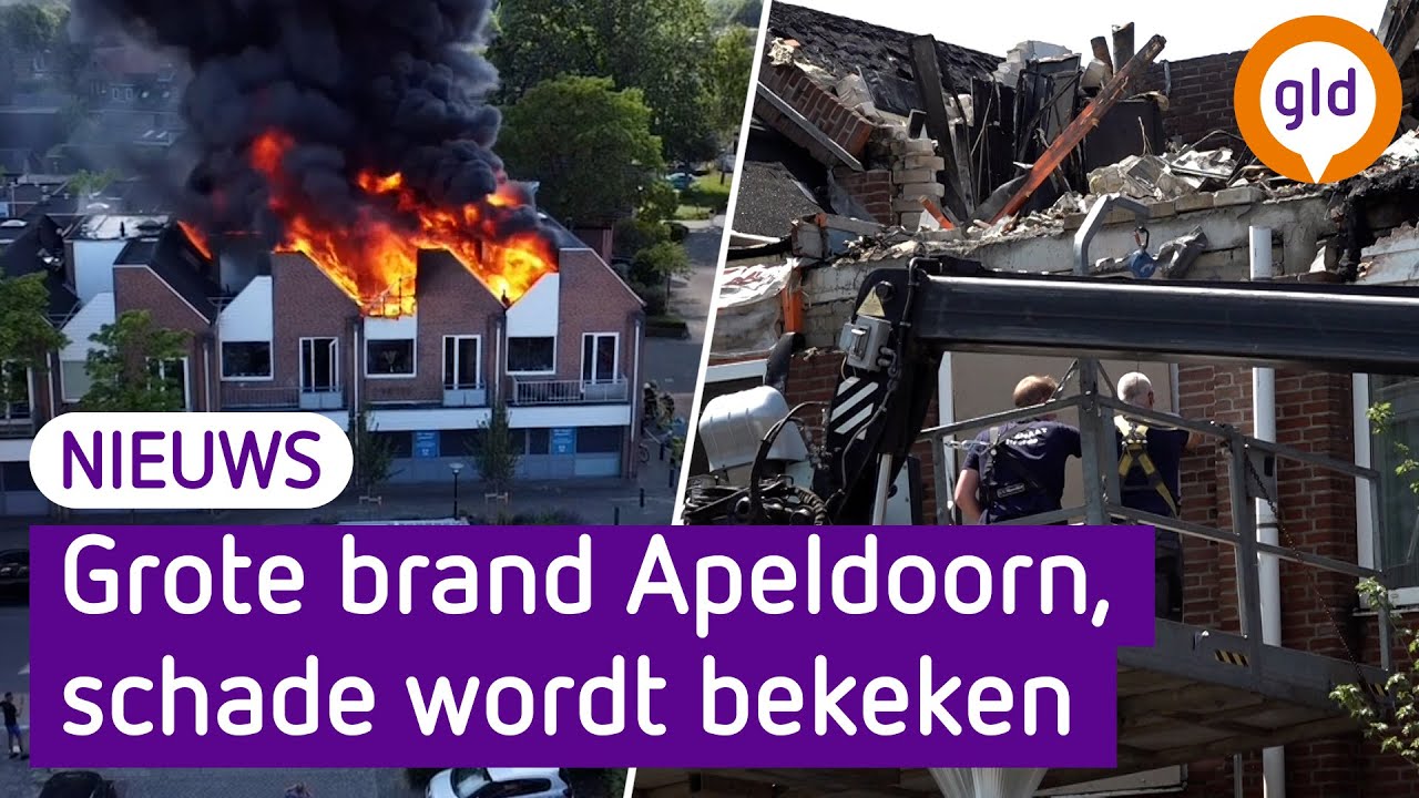Bewoners geschrokken na brand in Apeldoorn: 'Het is verschrikkelijk'.