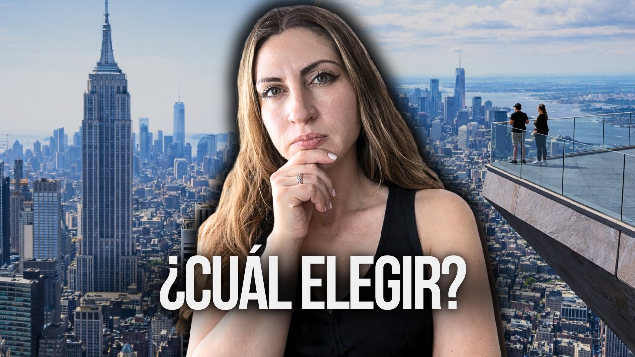 TOP OF THE ROCK vs THE EDGE: ¿Cuál es el MEJOR mirador de Nueva York?
