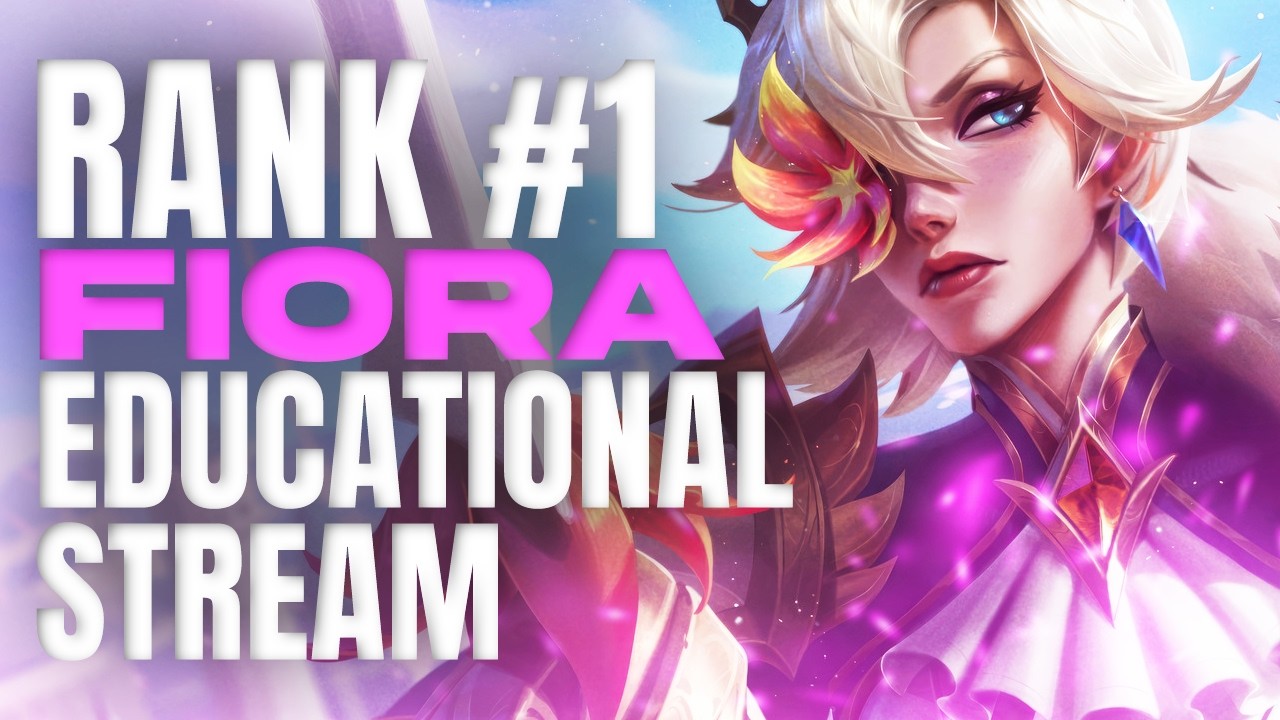 FIXED. I THINK. Rank 1 Fiora Educational Stream
