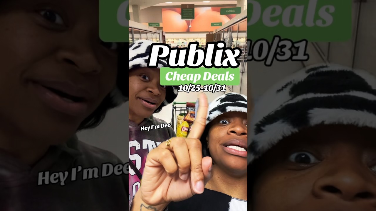 Publix Deals this week 10/25 - 10/31 | Learn how to coupon and save on food & household essentials