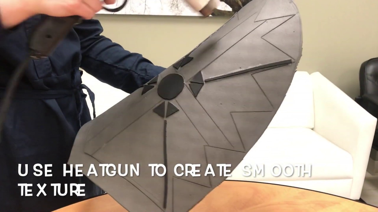 HOW TO MAKE EASY ARMOUR SHIELD USING WELDBOND