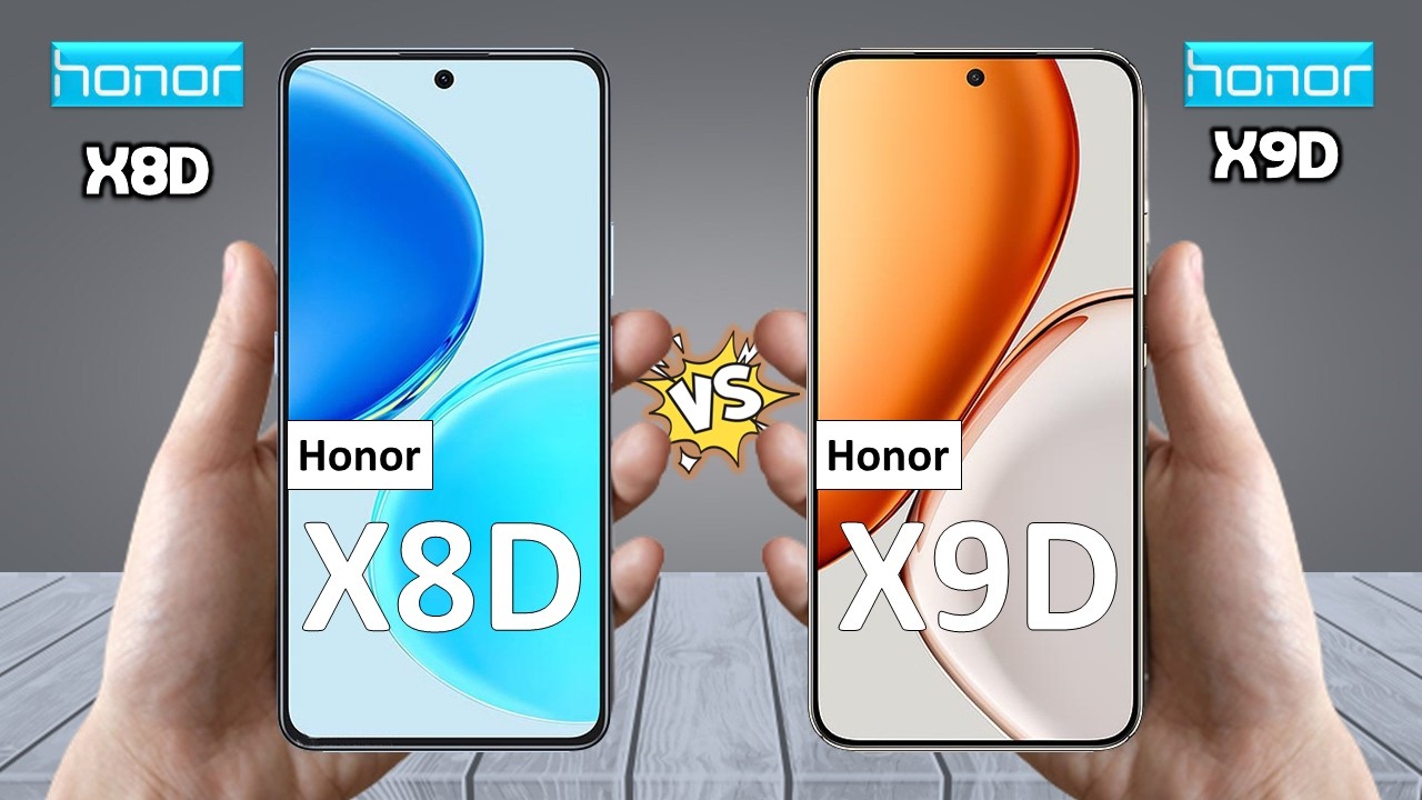 Honor X8d против Honor X9d &mdash; полное сравнение 🔥 Какой из них лучше всего подходит именно вам?