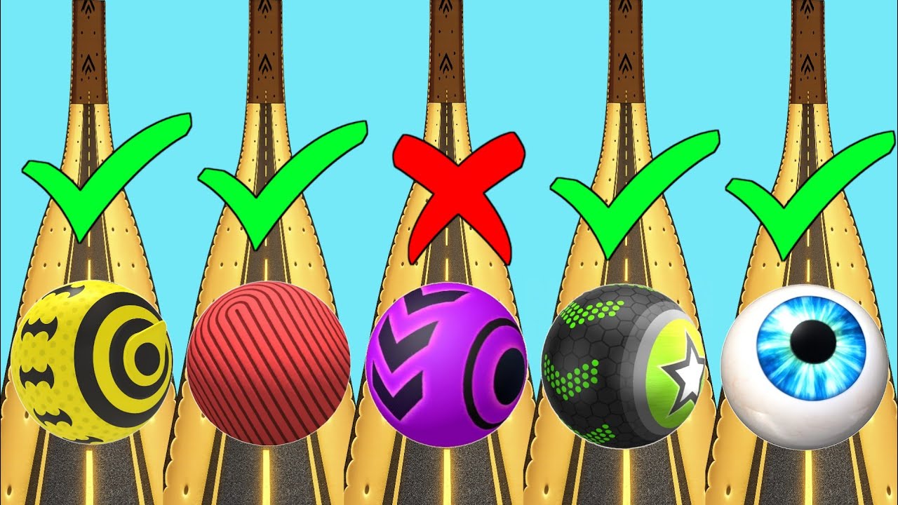 Going Balls VS Rolling Ball Sky Escape Gameplay- BEST BALL GAMES🌪️| Offline Game Play 