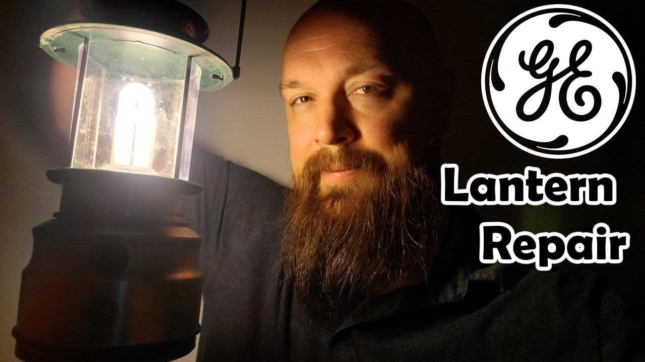 GE Lantern Repair - DUMPSTER FIND!