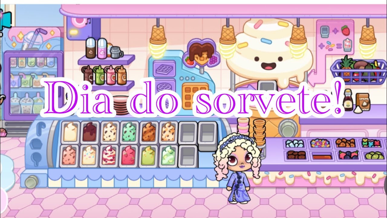 Dia do sorvete com Agatha no avatar word