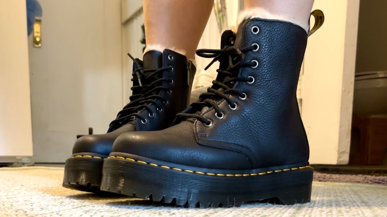 dr martens fur lined jadons - HELP ME DECIDE PLEASE [89/365]