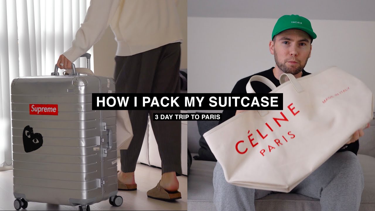 How I pack my suitcase