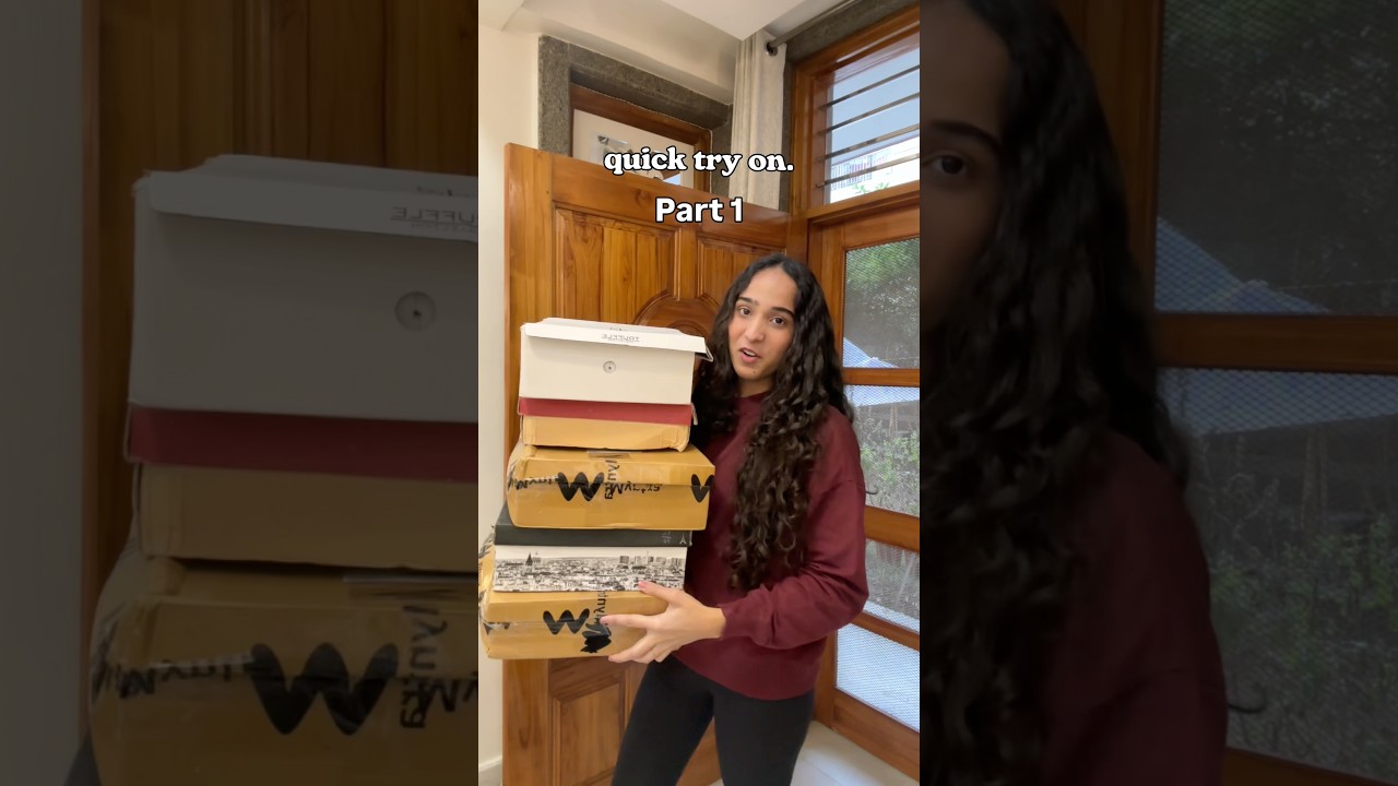 Myntra long boots haul💗 