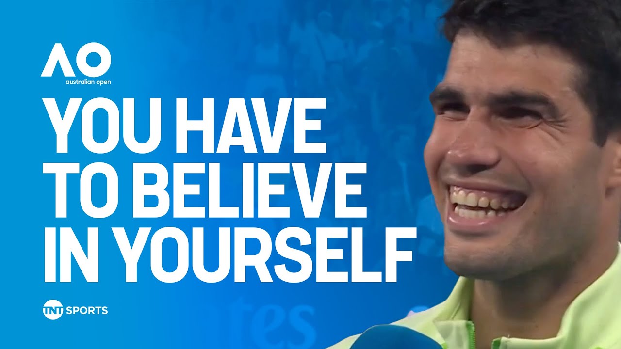 Carlos Alcaraz On-Court Interview: Australian Open 2026 Semi-Final