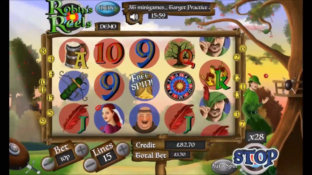 mFortune - Robin's Reels - Exclusive Mobile Slot