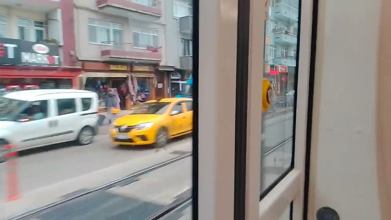 Kocaeli Tramvayında İzmit Otogar Kuruçeşme Arası Seyahat