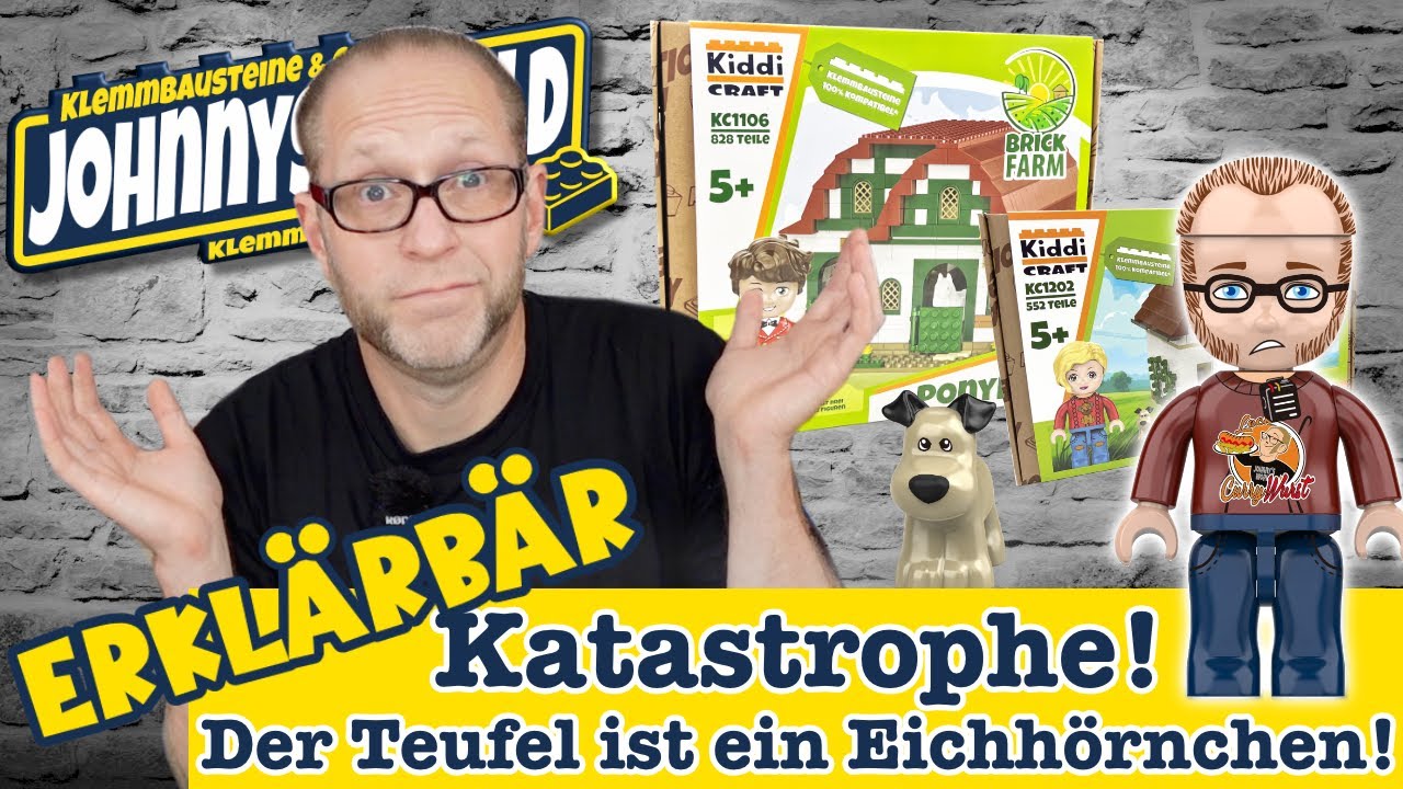 TOTALE KATASTROPHE! Kiddicraft Klemmbausteine Erklärbär Dezember 23