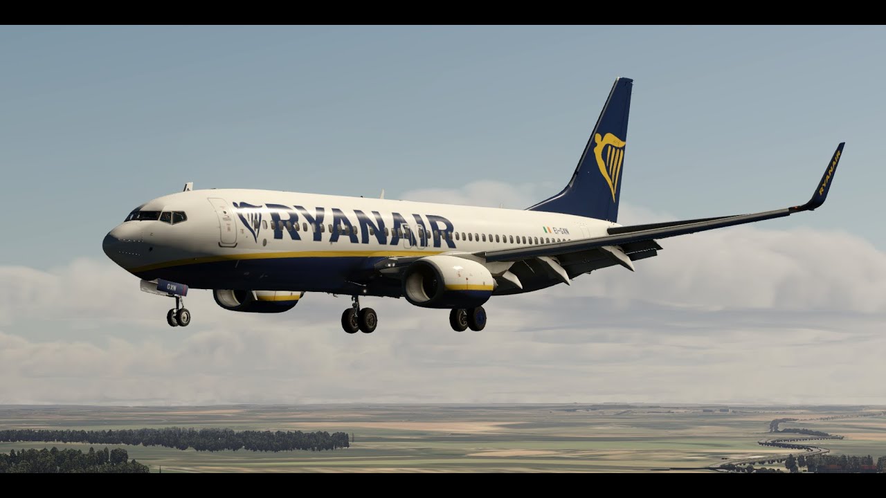 RYANAIR EGSS LANDING | EYKA - EGSS | Enhanced Skyscapes