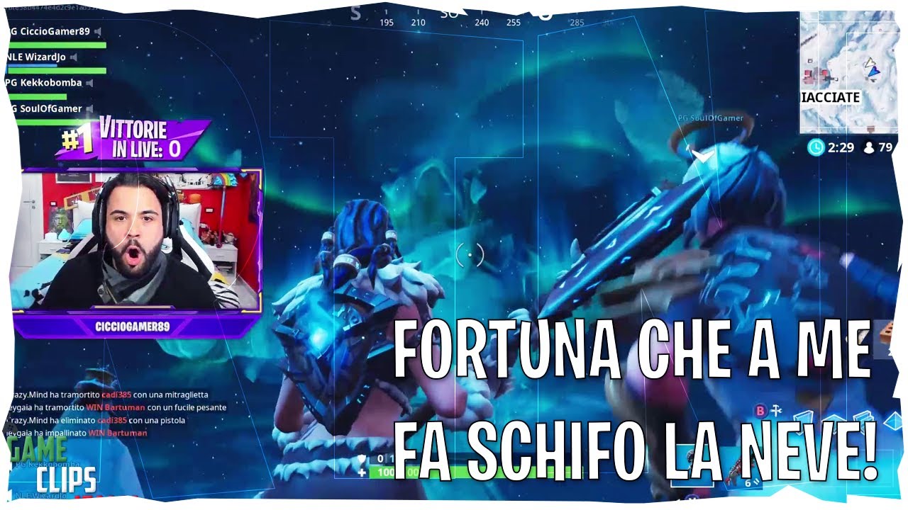 CICCIOGAMER89 REAGISCE ALL'EVENTO DEL RE DEI GHIACCI E FA VITTORIA REALE