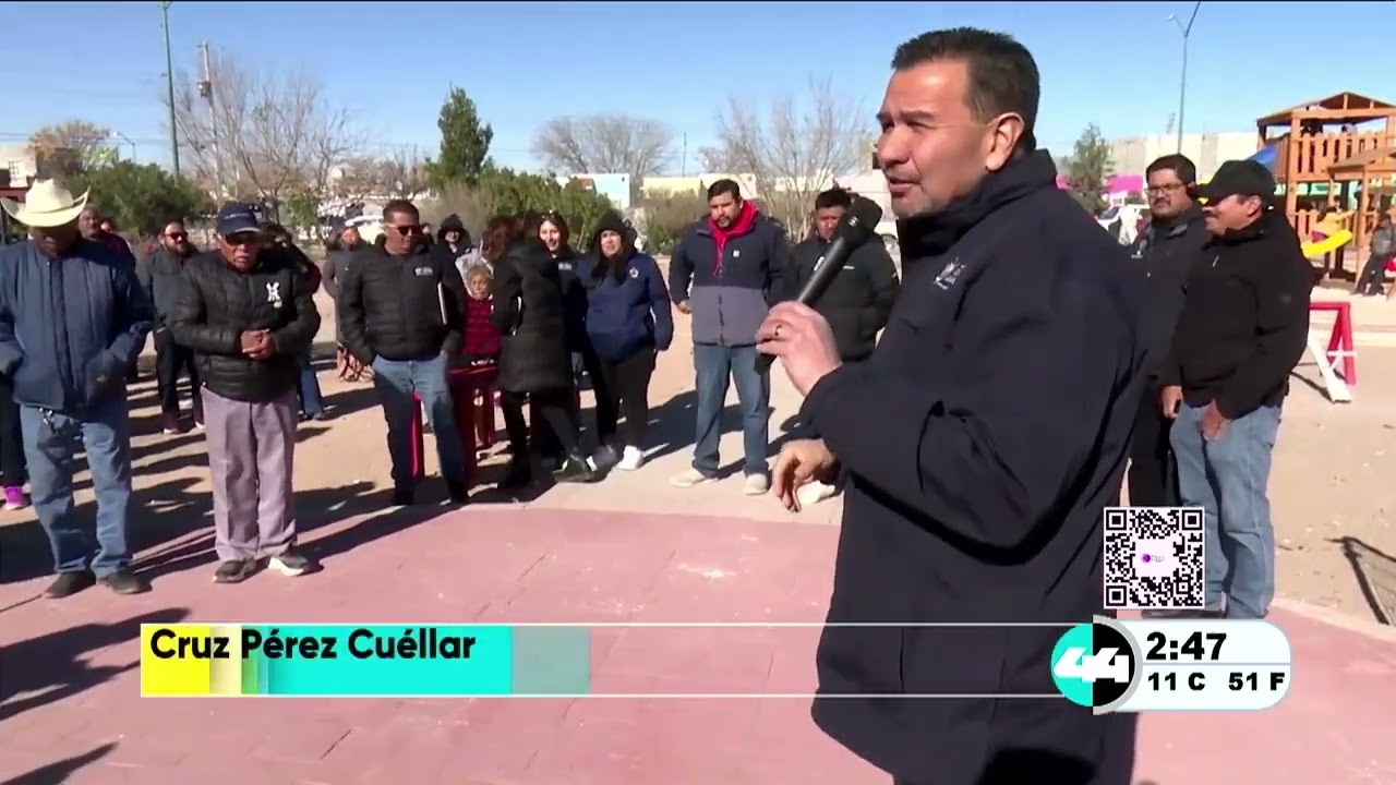 Cruz salió a colonias a regalar 10 mil piernas