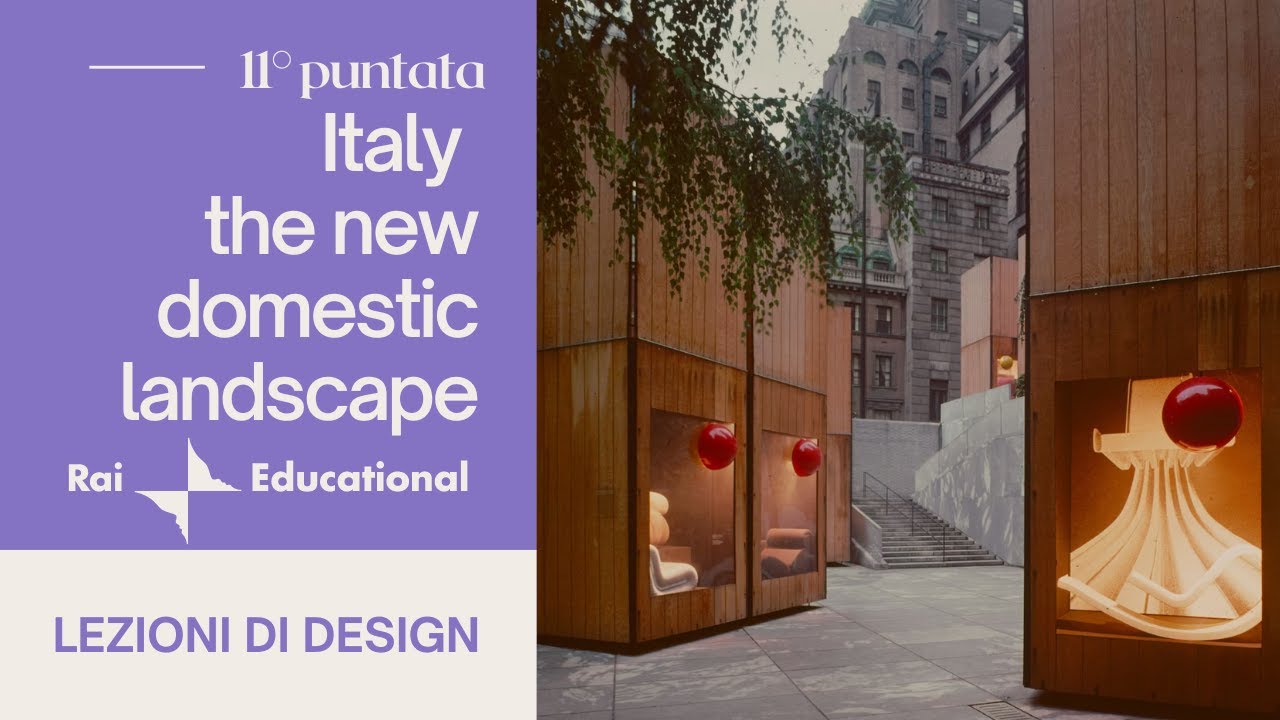 La conferma: “Italy, the new domestic landscape” al MOMA di New York con Emilio Ambasz | 11° puntata