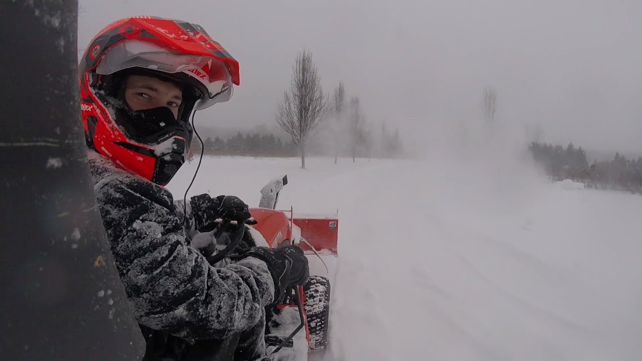 BX5455HD Snowblower on Kubota B2301