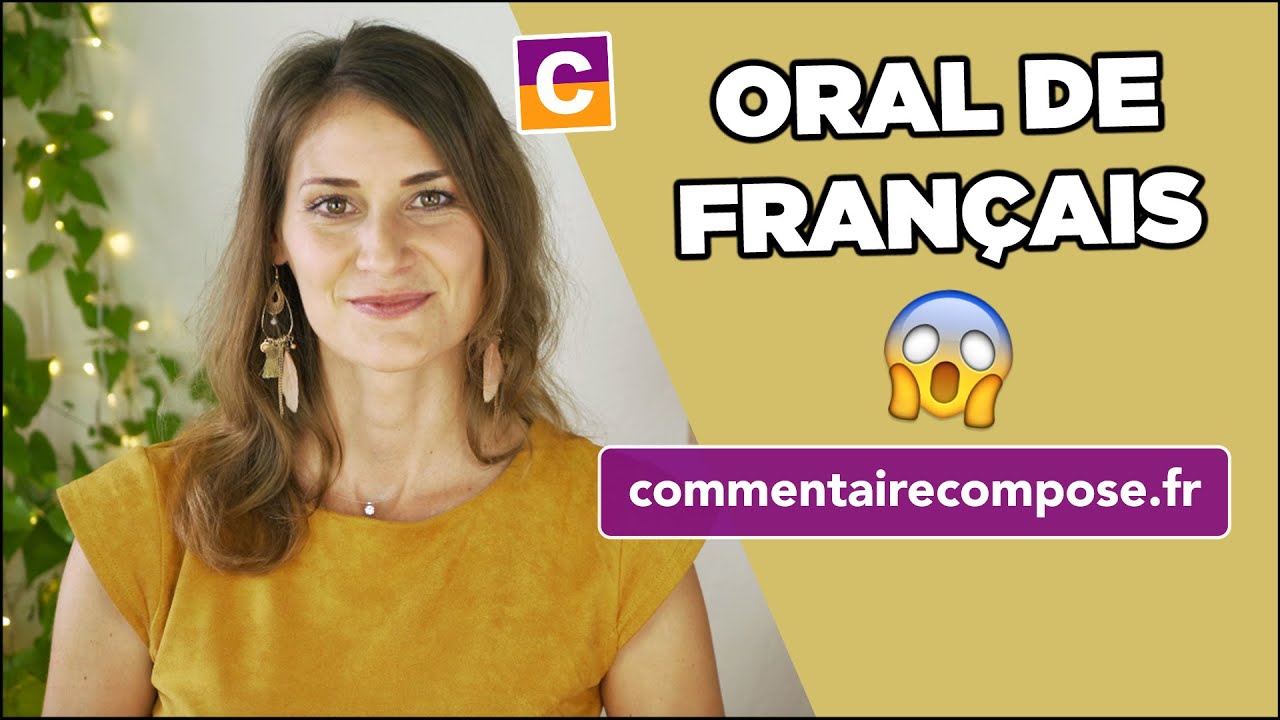 L'oral de français en 2026 ! Français 1re