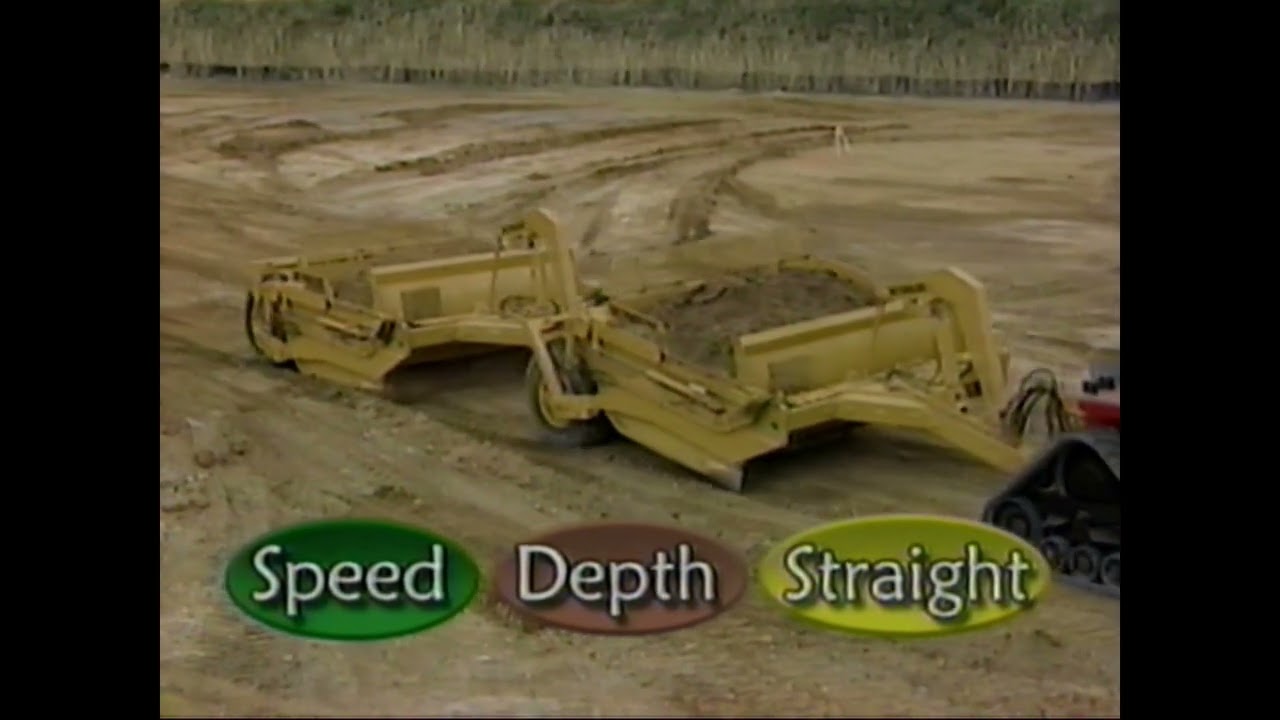 Case IH QuadTrac and Pull Behind Scrapers 1999
