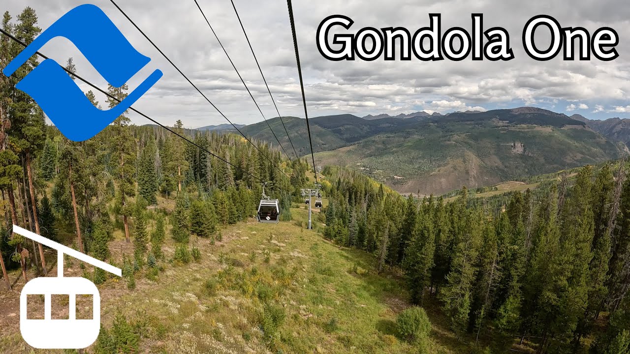Vail Resort - Gondola One (4K) | Ride Down
