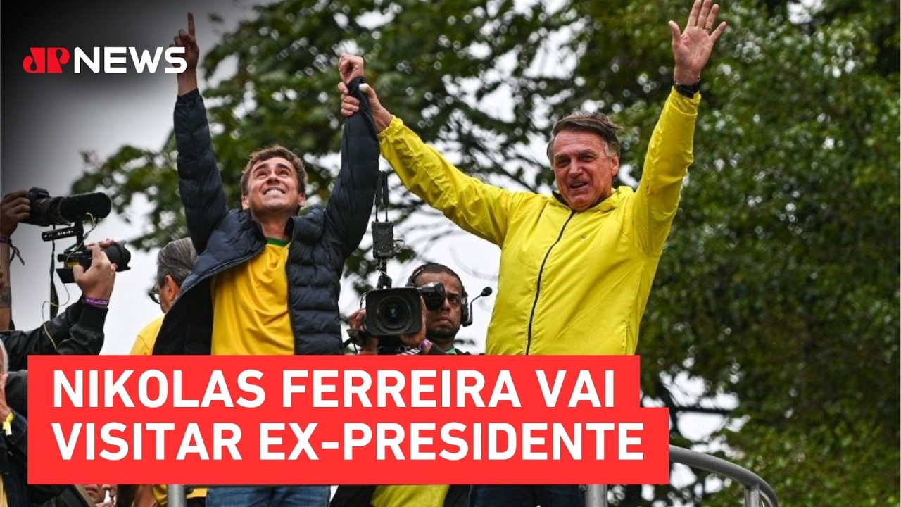 Bolsonaro recebe aliados na prisão para fortalecer Flávio