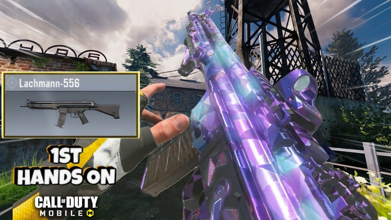 🔴NEW Lachmann-556 - 1st Hands-On Review!! Is It Any Good? | COD Mobile LIVE #codm