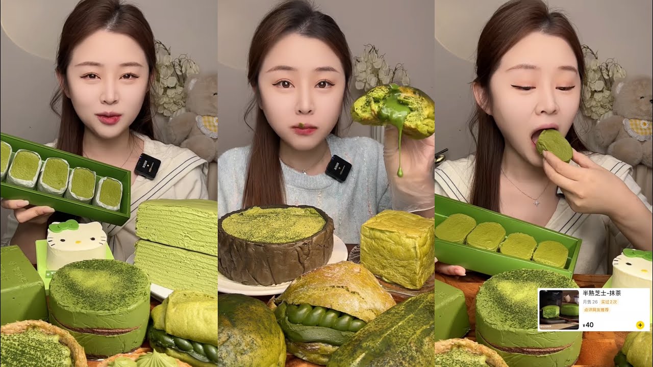[ASMR] Dessert Mukbang Eating Chocolate Cake | Mukbang Eating Show💗🍰🧁