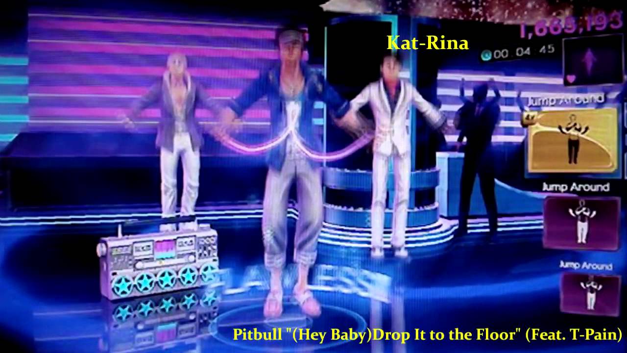 Dance Central 3 (DLC) *EASY* Pitbull Feat. T-Pain (Hey Baby) Drop it to the Floor