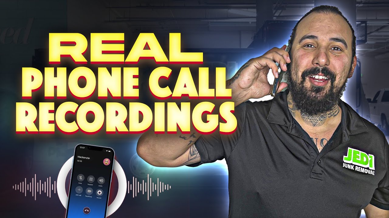 How I handle phone calls in the junk removal business & tons of other tips