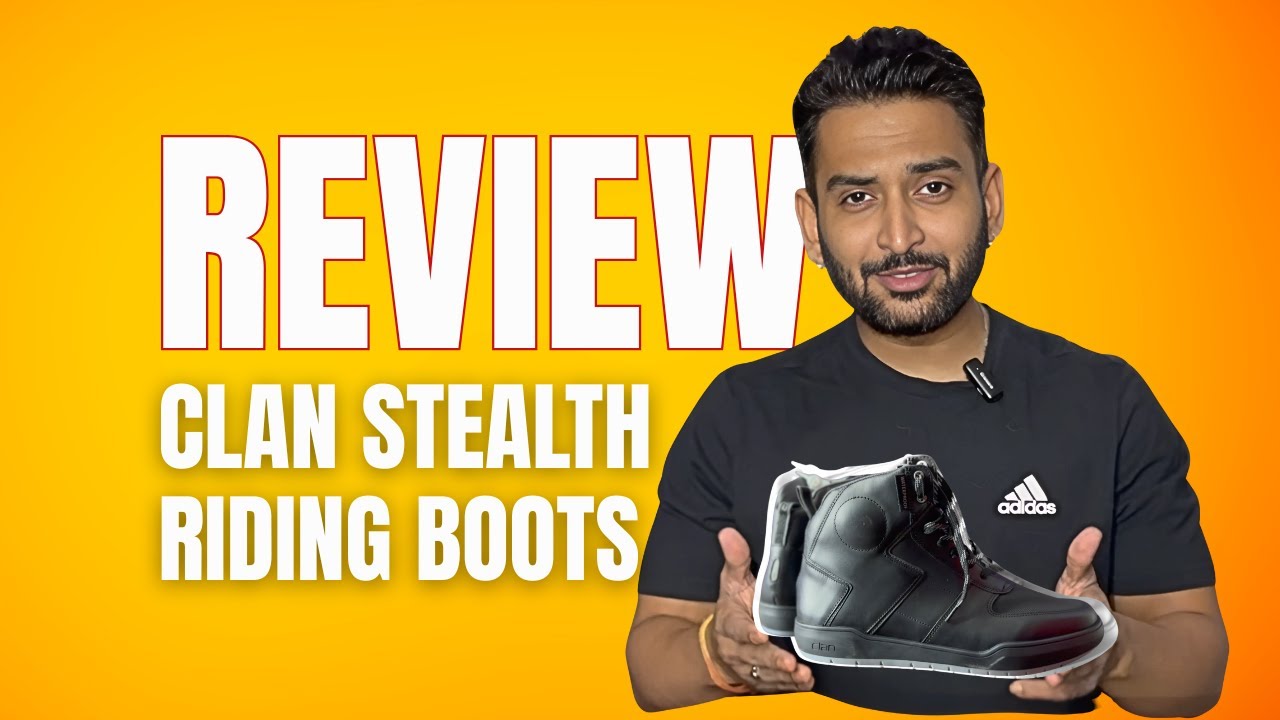 Clan Stealth Riding Boots Unboxing & Review | Waterproof, Urban Boots | Vindhya Vlogs