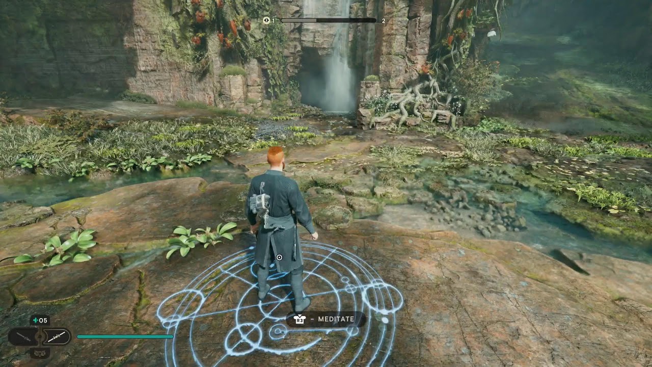 Sofa plays Jedi Survivor