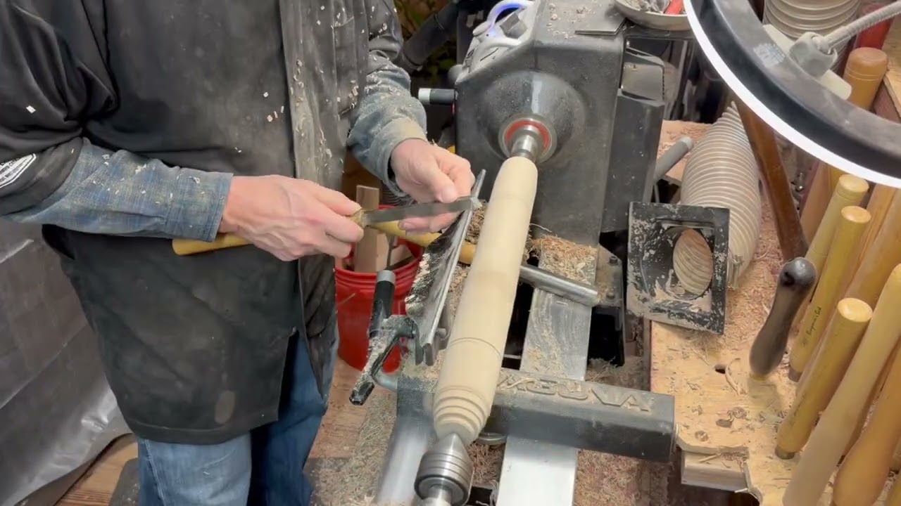 French rolling pin from sweet gum