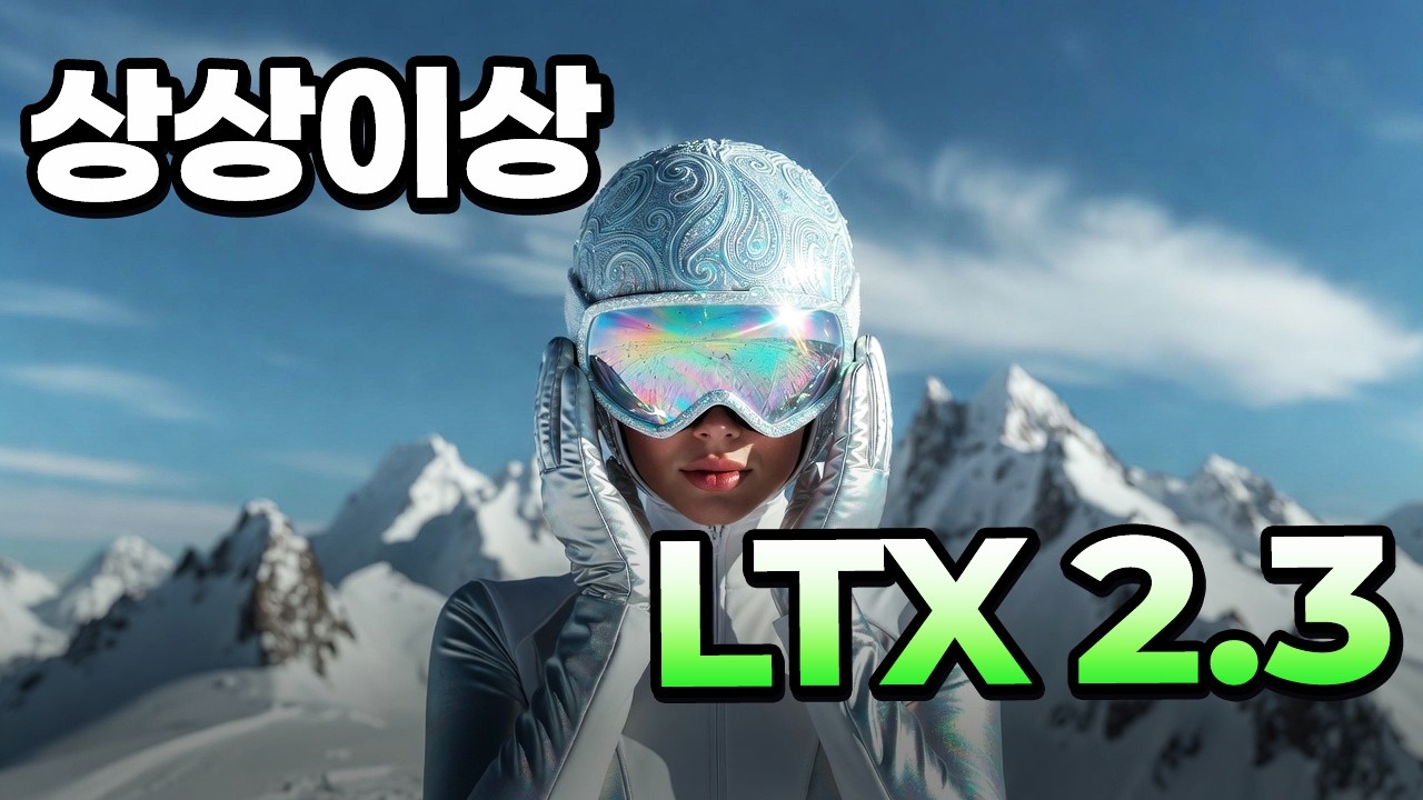 LTX 2.3 높은 퀄리티로 돌릴 수 있는 워크플로우  (With ComfyUI)