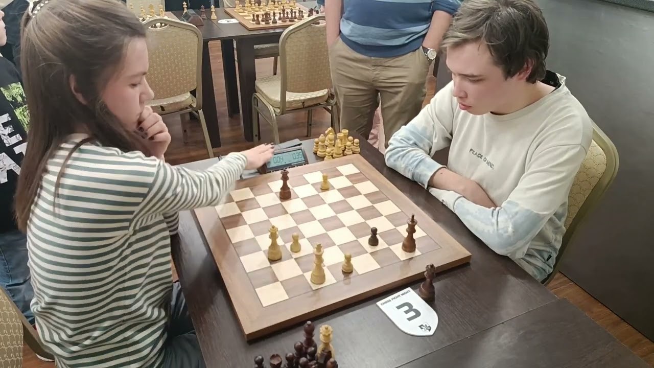 WFM Fatality (1961) vs V. Zakirov (2145). Chess Fight Night. CFN. Blitz