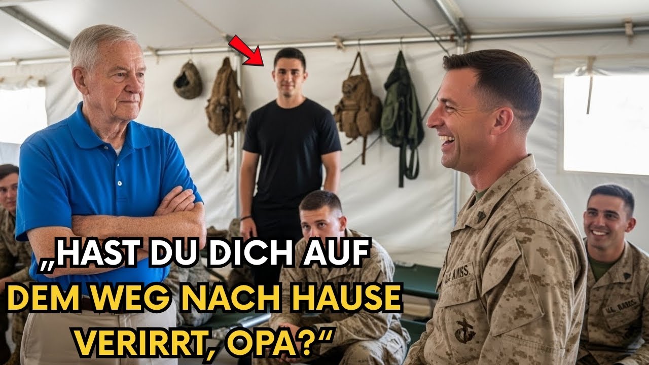 Dienstgrad-Schock: Alte Veteranen-Antwort lässt US-Marine und Zelt verstummen.